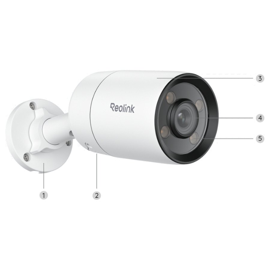 Reolink CX410 skats no sāniem