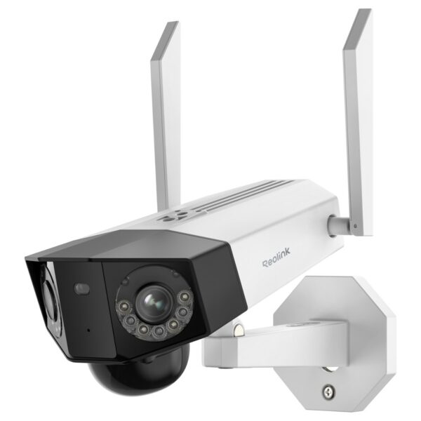 Reolink Duo 2 WiFi novērošanas kamera ar akumulatoru un diviem objektīviem, 8 MP