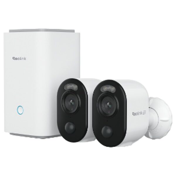 Reolink Home Hub komplekts: 2 × Argus 3 Ultra + Home Hub, 8 MP