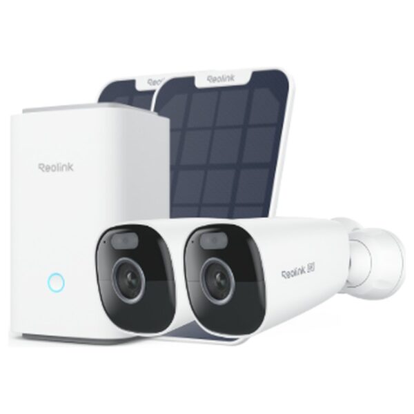 Reolink Home Hub komplekts: 2 × Argus Eco Ultra + Home Hub, 8 MP
