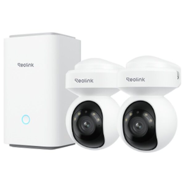 Reolink Home Hub komplekts: 2 × E1 Outdoor + Home Hub, 5 MP