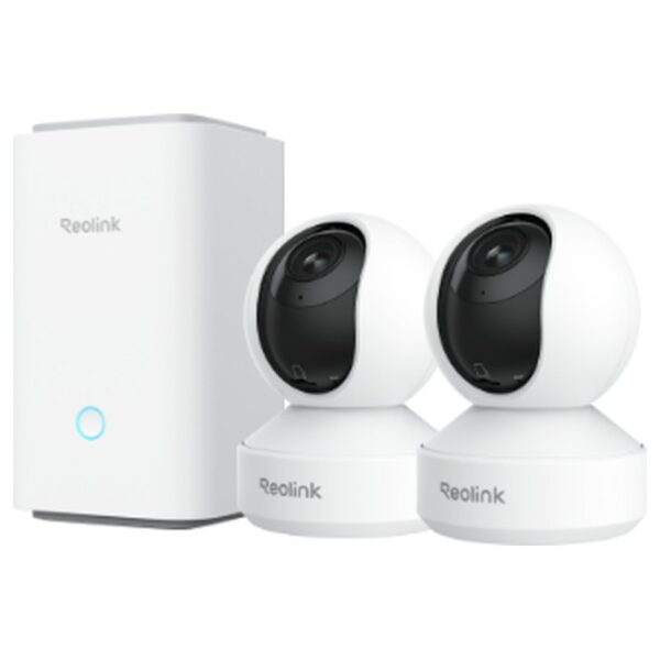 Reolink Home Hub komplekts: 2 × E1 Zoom + Home Hub, 5 MP
