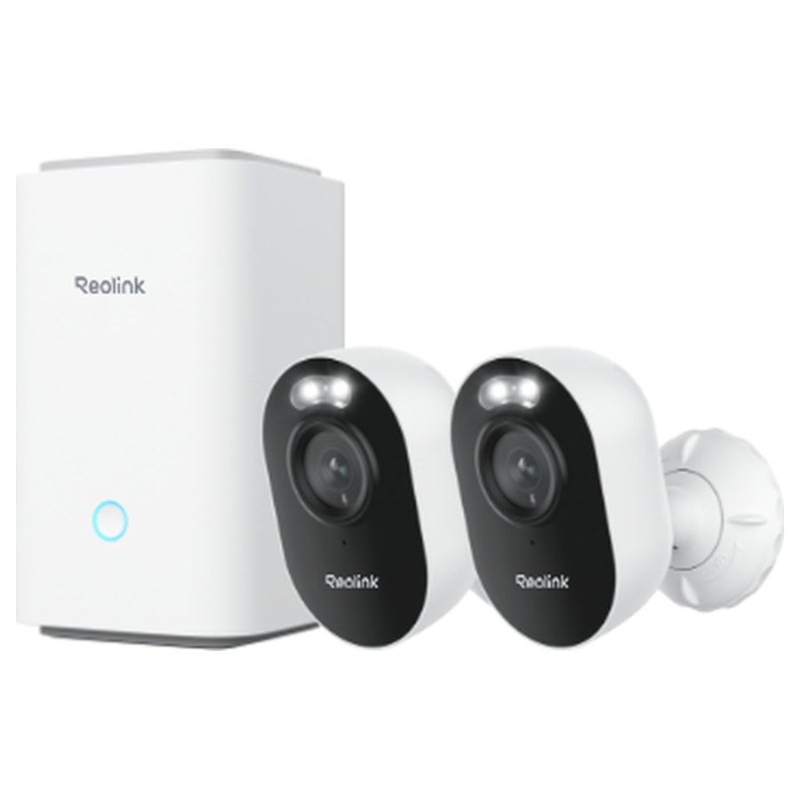 Reolink Home Hub komplekts: 2 × Lumus + Home Hub, 4 MP