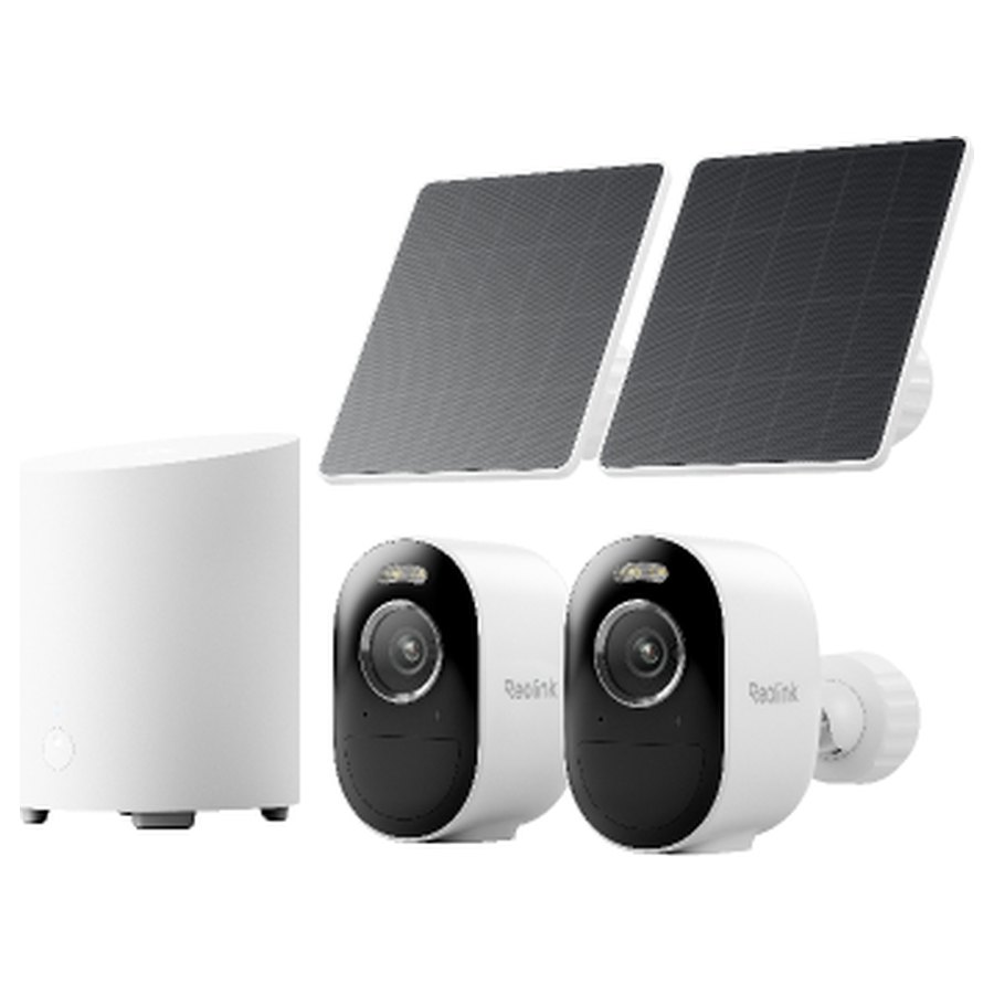 Reolink Home Hub Mini komplekts: 2 × Argus 3 Pro + Home Hub Mini, 5 MP