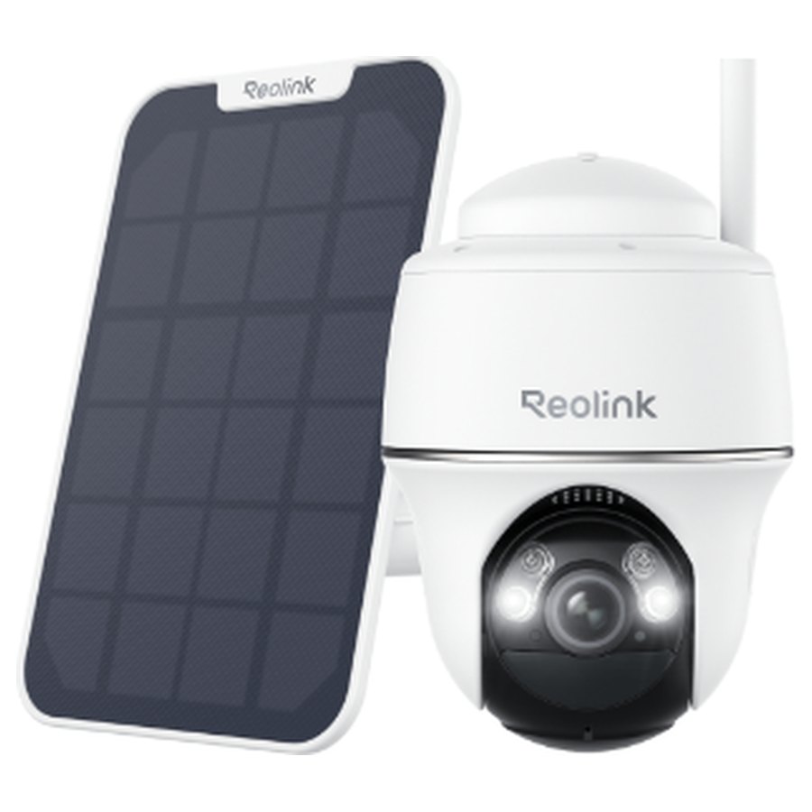 Reolink Argus PT kamera un saules panelis