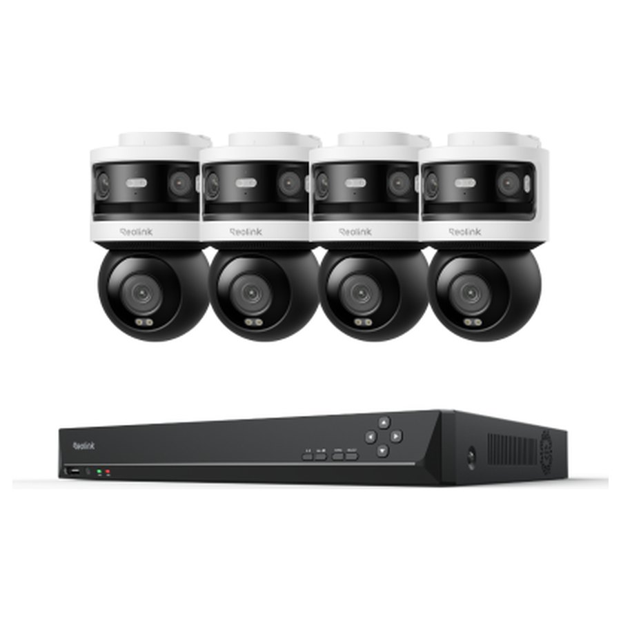 Reolink OMVI 3i PoE novērošanas komplekts: 16 kanālu ierakstītājs + 4 kameras, 4 TB