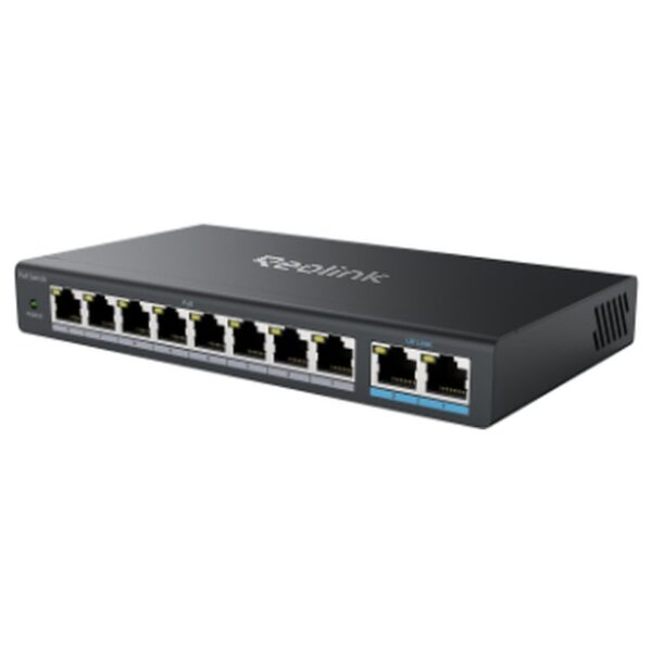 Reolink RLA-PS1 PoE komutators, 8 porti