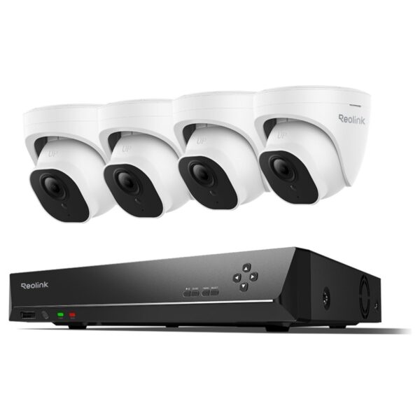 Reolink RLK8-520D4 novērošanas komplekts, balts, ar 2 TB cieto disku
