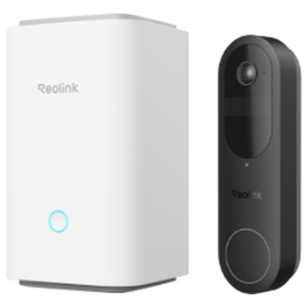 Reolink video durvju zvana komplekts: Video Doorbell (Battery) + Home Hub, 4 MP