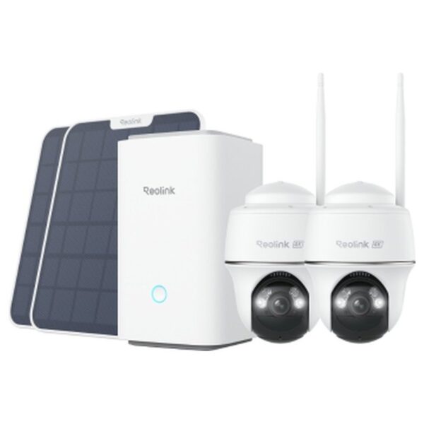 Reolink Home Hub komplekts: 2 × Argus PT Ultra + Home Hub, balts